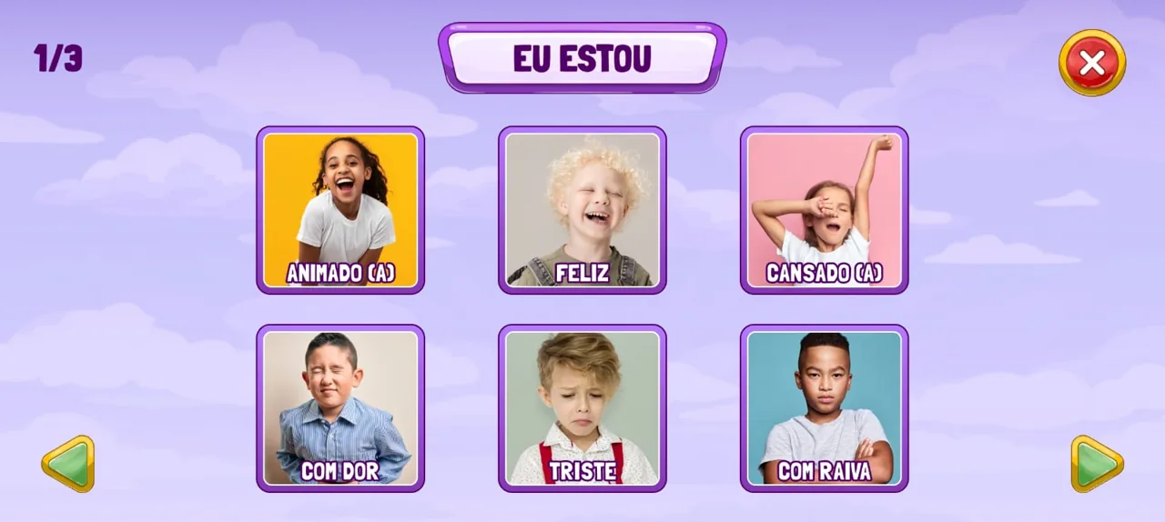 Tela EU ESTOU do ABAUT